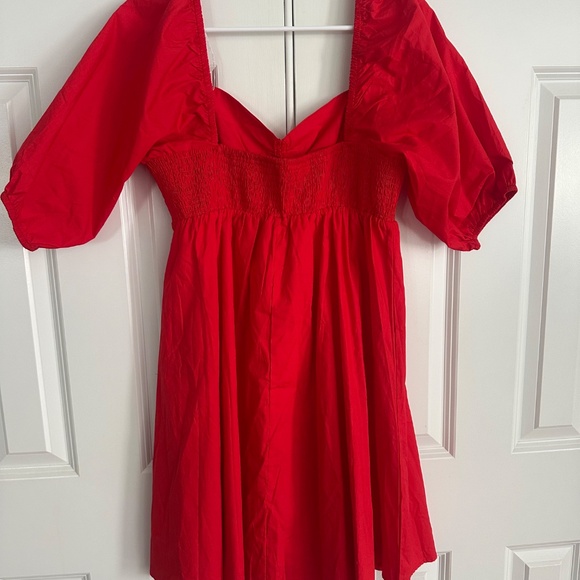 Petal & Pup Lionel Puff Sleeve Midi Dress - Picture 3 of 4